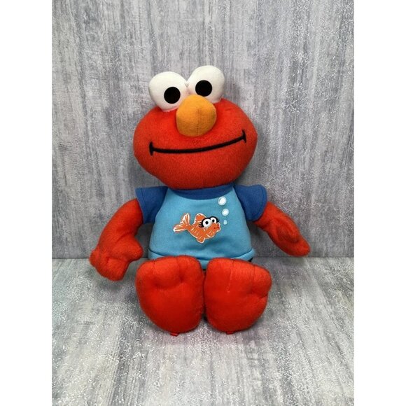 Sesame Street Plush Sleepy Time Elmo So Sleepy Lullaby & Goodnight 2010 Hasbro - Picture 1 of 12